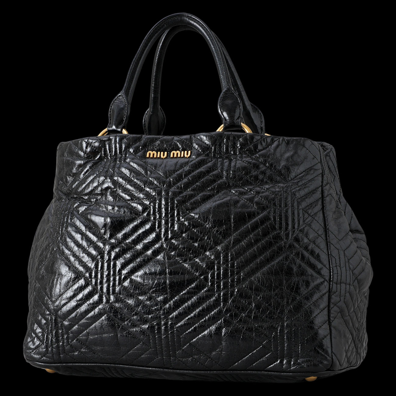 MIU MIU(USED)미우미우 퀼팅 토트겸 숄더백